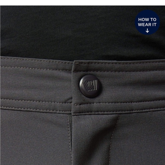 Mack Weldon Radius Flex Pant navy blue pants size large - Picture 6 of 7